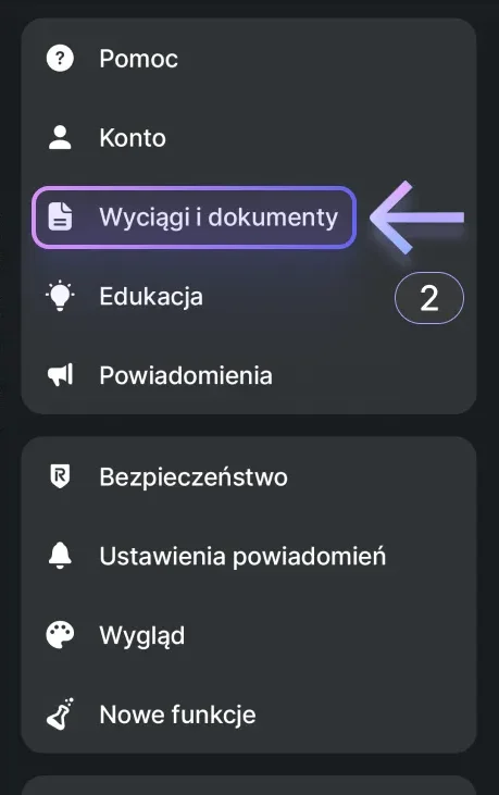 Jak pobrać CSV z Revolut?