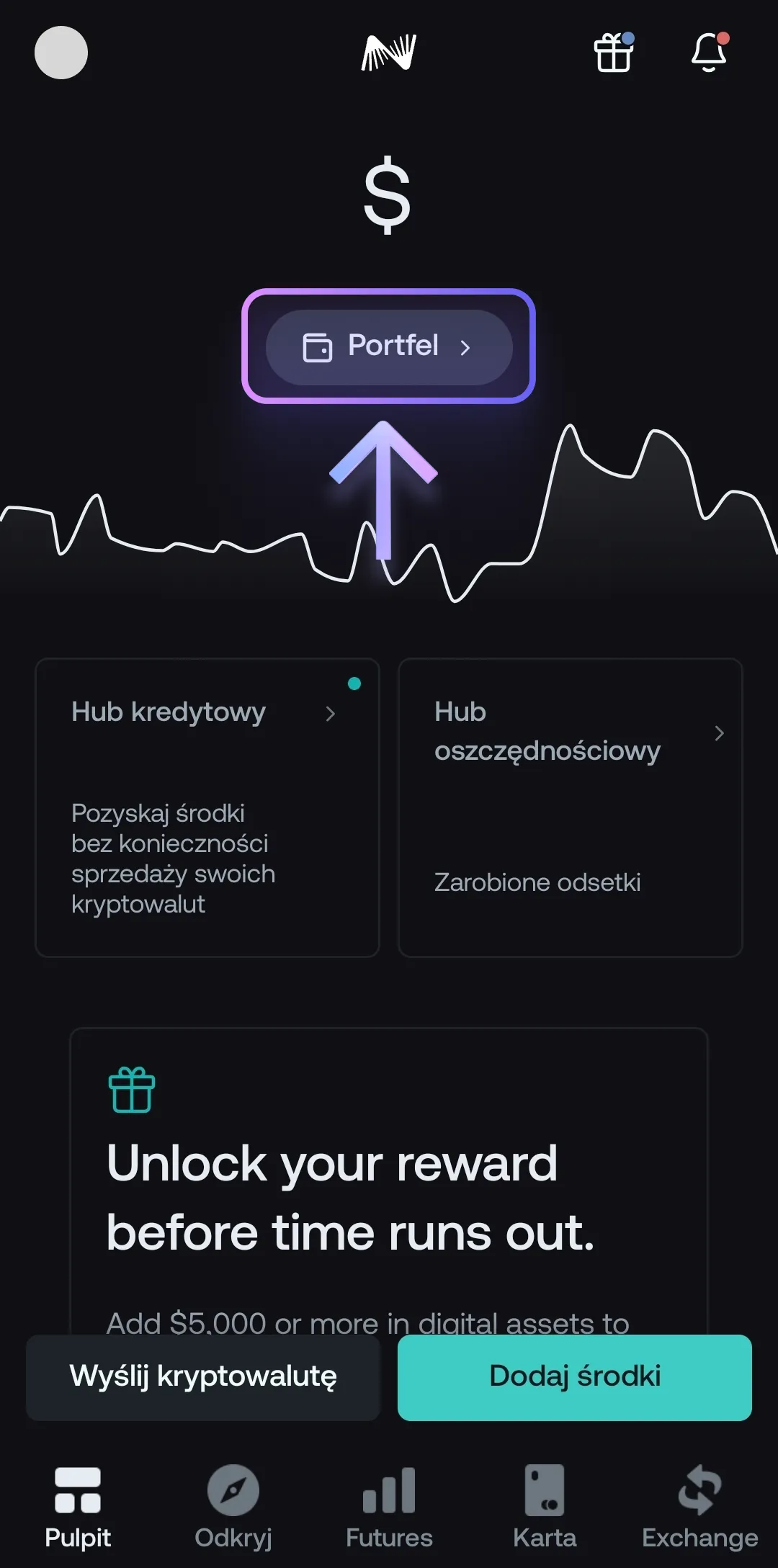 Instrukcja pobrania pliku CSV z aplikacji mobilnej Nexo