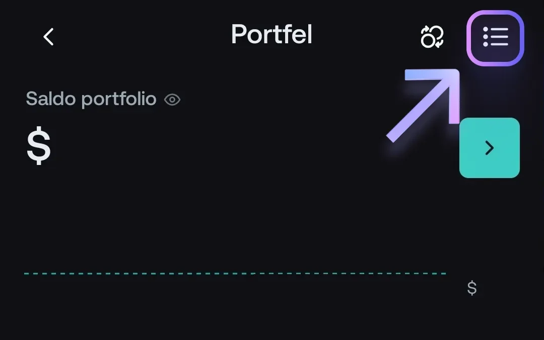Instrukcja pobrania pliku CSV z aplikacji mobilnej Nexo